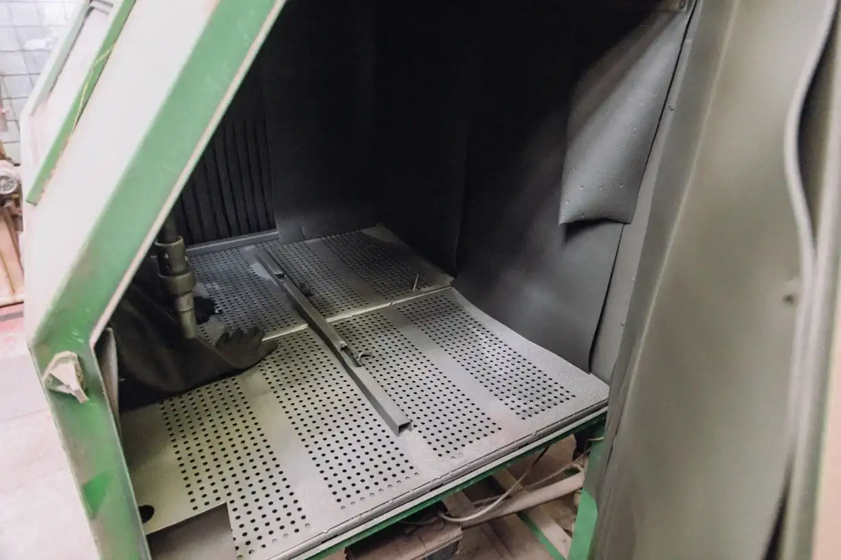 Кабина дробеструйная CAB-135PD 2, фотография 11