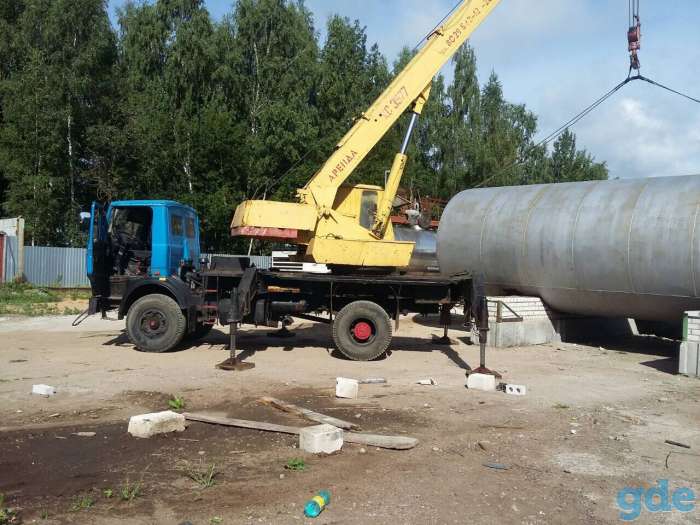 Услуги автокрана 14м/14т., фотография 1