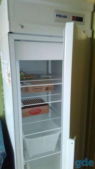 Продам 2холодильные ветрины90*135 новый морозильный, фотография 3