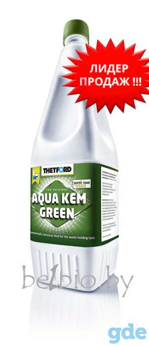 Жидкость для  биотуалета AQUA KEM GREEN 1,5л., фотография 1