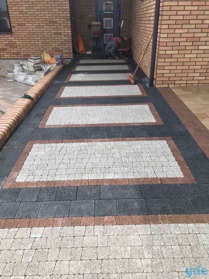 Укладка тротуарной плитки, фотография 6