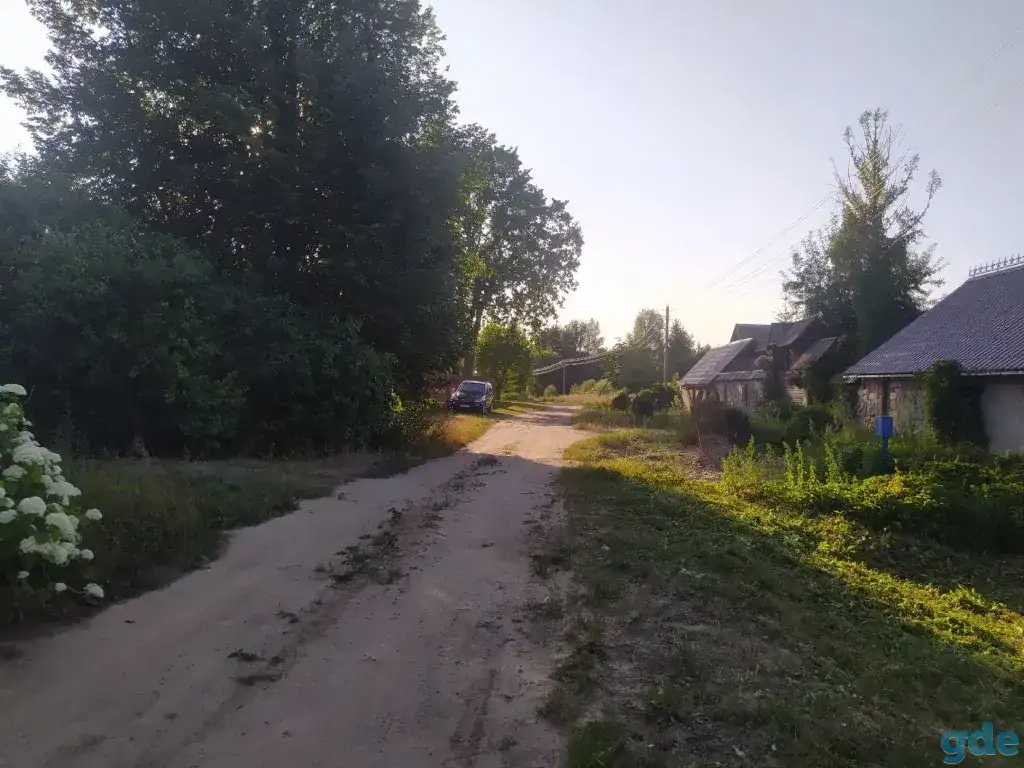 прекрасный участок на берегу озера Городно, Озёрная ул, 13, деревня Городнянский Мох, Новкинский сельсовет, район,, фотография 3