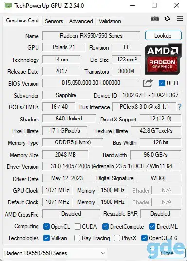 КОМПЬЮТЕР /ИГРЫ/INTEL PENTIUM G4600/ASROCK H110 PRO BTC+/DDR3-8GB/SSD 120/RADEON RX 550 2 ГБ, фотография 4
