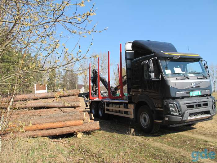 Лесовоз Volvo FMX и  Kesla 2009ST, фотография 2