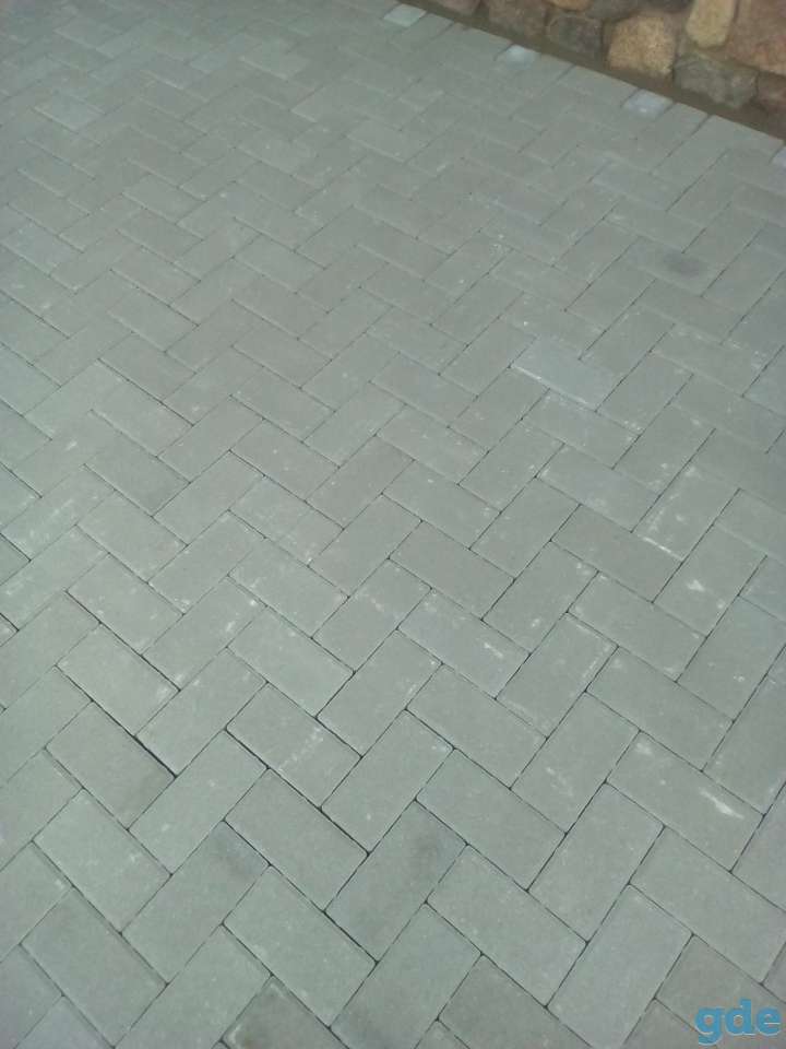 Укладка тротуарной плитки, фотография 2