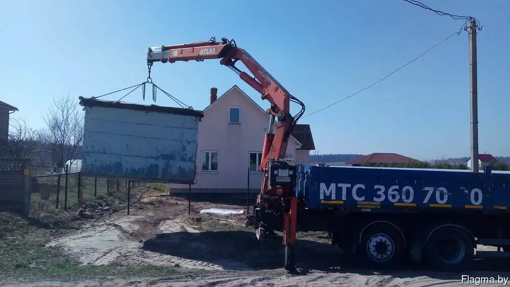 Услуги перевозки манипулятором- кран 13т, фотография 1