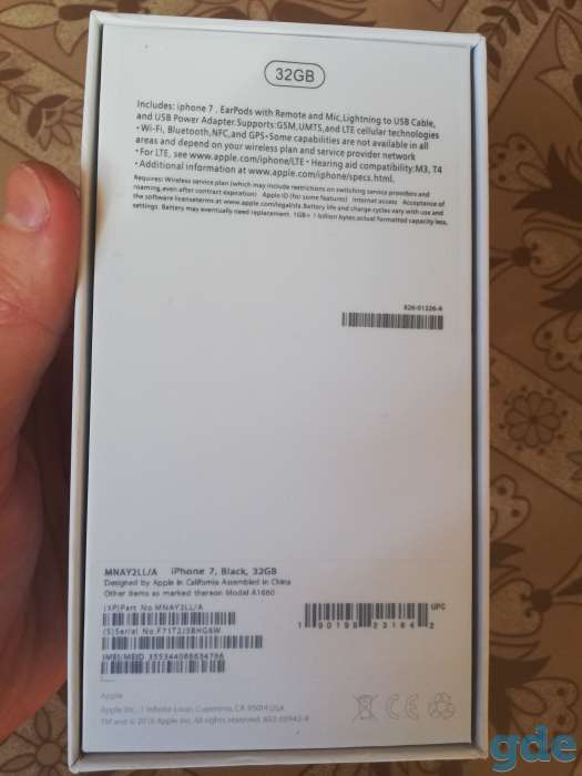 IPhone 7 32gb Black matte, фотография 3