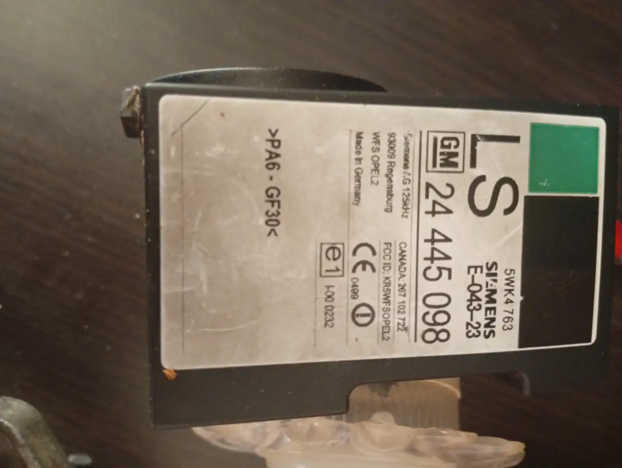 блок управления двигателем опель зафира Z18XE 1.8 БЕНЗИН, фотография 2