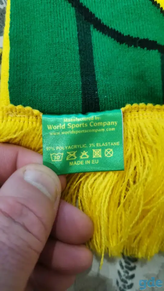 оригинальный шарф Norwich City, фотография 4
