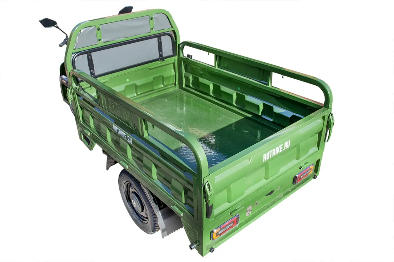 Грузовой электротрицикл rutrike маяк 1600 60v1000w, фотография 4