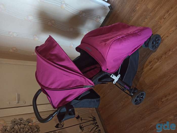 Прогулочная коляска Baby Design CLICK 08 pink, фотография 2