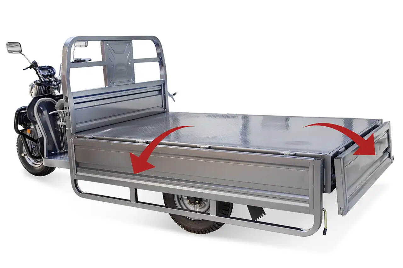 Грузовой электрический трицикл rutrike эксперт про плюс 2200, фотография 8