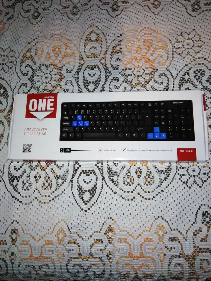 Продам Клавиатуру SmartBuy SBK-134-К НОВУЮ, фотография 1