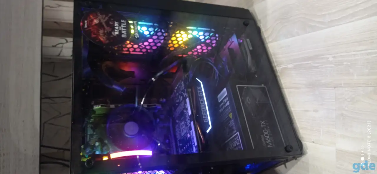 Игровой компьютер r5 1600+gtx 1660, фотография 3