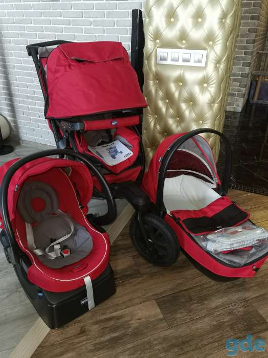 Коляска Chicco 3 в1, фотография 2