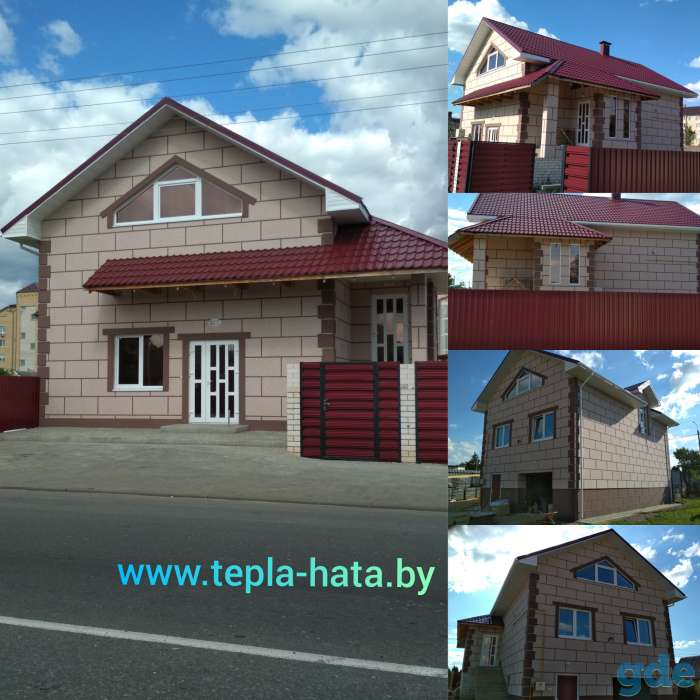 Утеплитель. Фасадные термопанели Тепла Хата.Готовый фасад, фотография 4