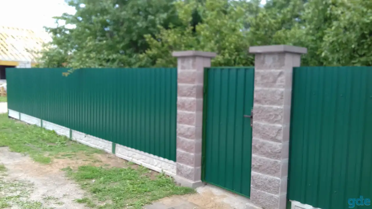 Красивый забор для вашего участка, фотография 2