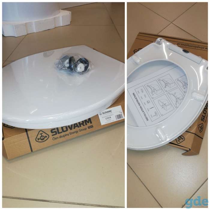 Сиденье для унитаза SLOVARM LIVIA 672045T, фотография 1