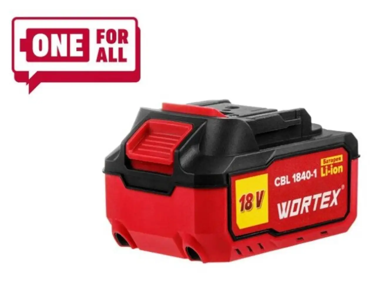 Аккумулятор wortex cbl 1840-1 0329187 (18в/4 ah), фотография 1