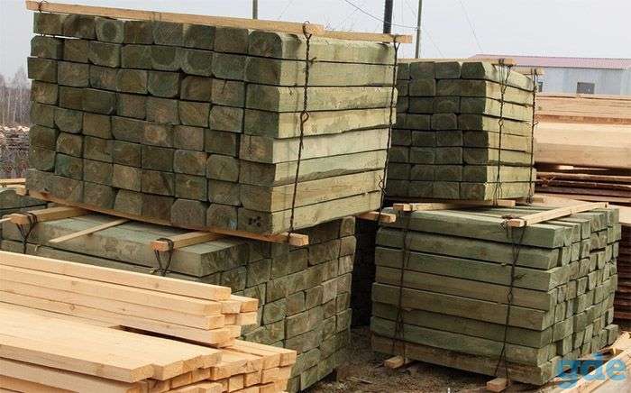 Продам БРУС ПРОПИТАННЫЙ СВЕТЛЫЙ, фотография 2