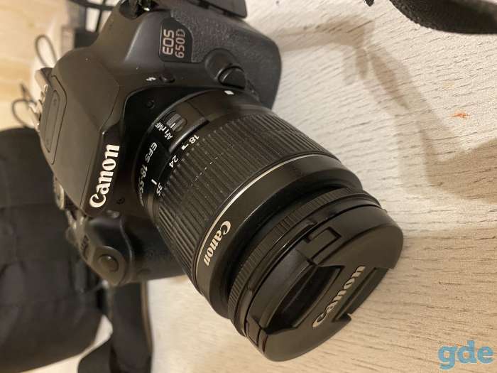 Зеркальный фотоаппарат CANON EOS 650D, фотография 1