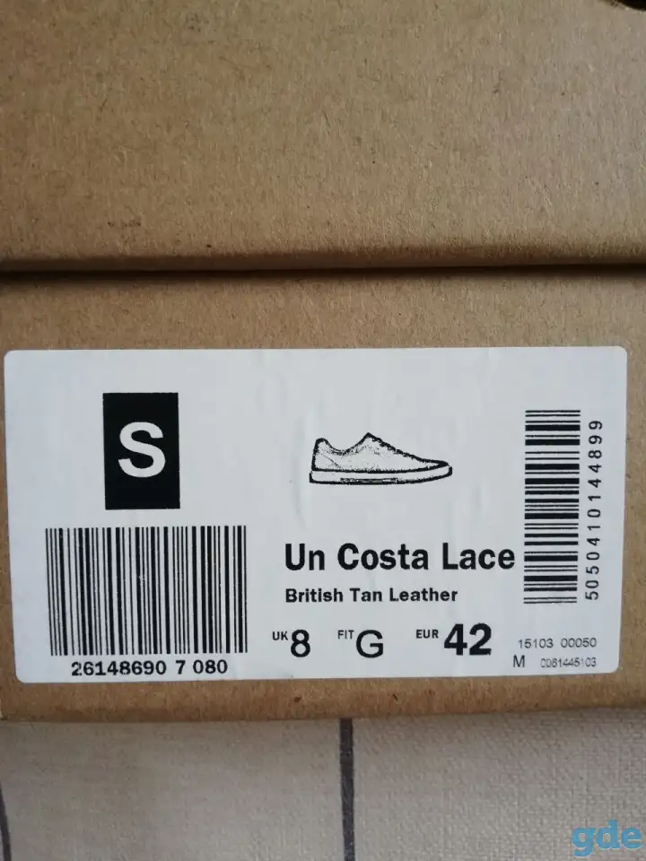Мужские кеды Clarks Un Costa Lace, фотография 4