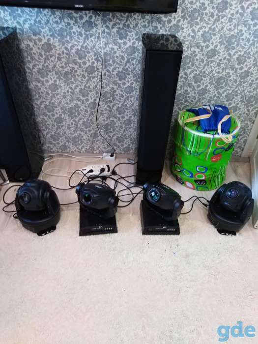 4 Led gobo световые вращающиеся головы, фотография 1