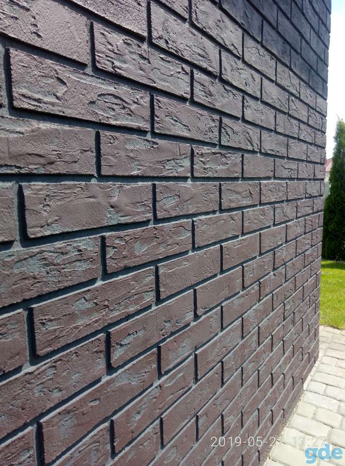 Отделка фасада и фундамента.Декоративка., фотография 1