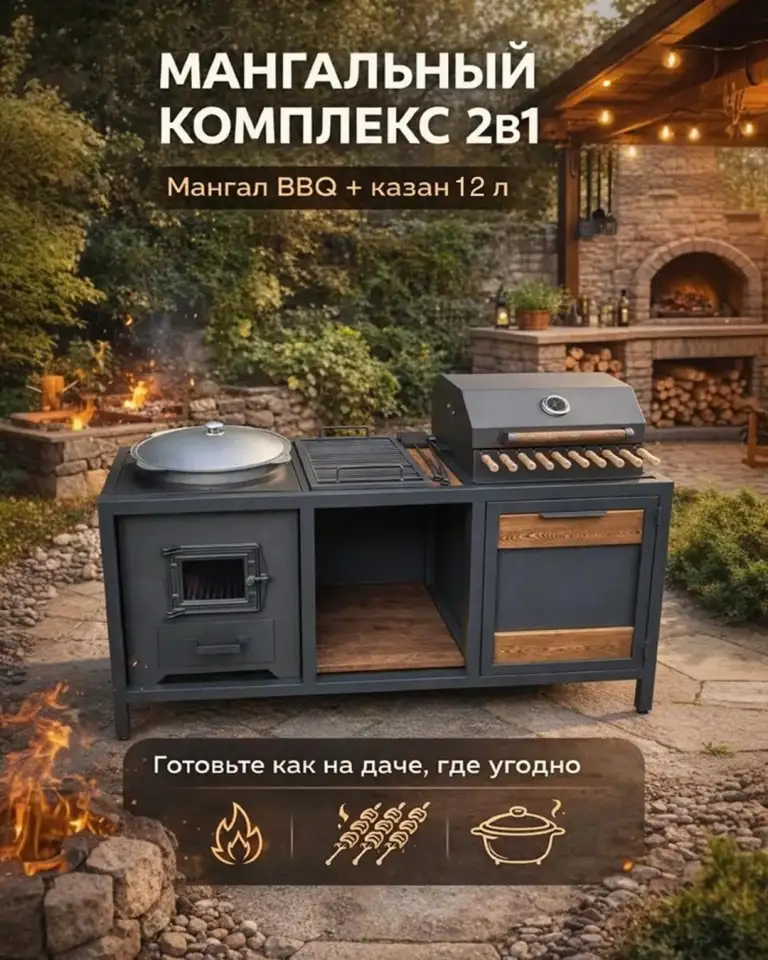 Изготовление мангальных зон, фотография 1