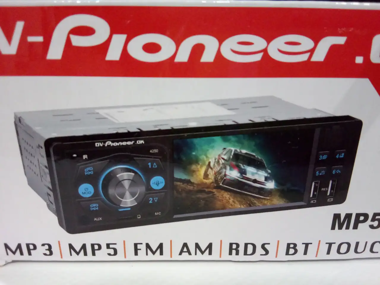 Автомагнитола DV-Pioneer.ok MP5-4250 блютуз, фотография 2