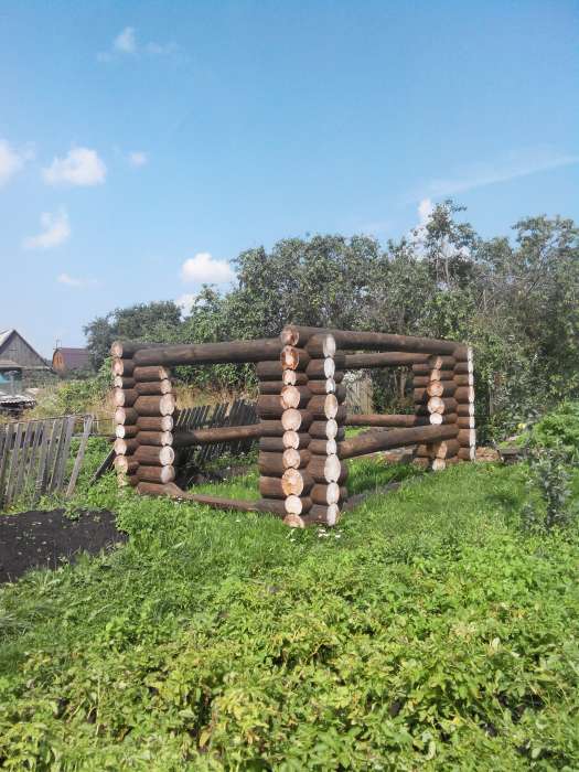 Беседка из кругляка 3х4, фотография 3