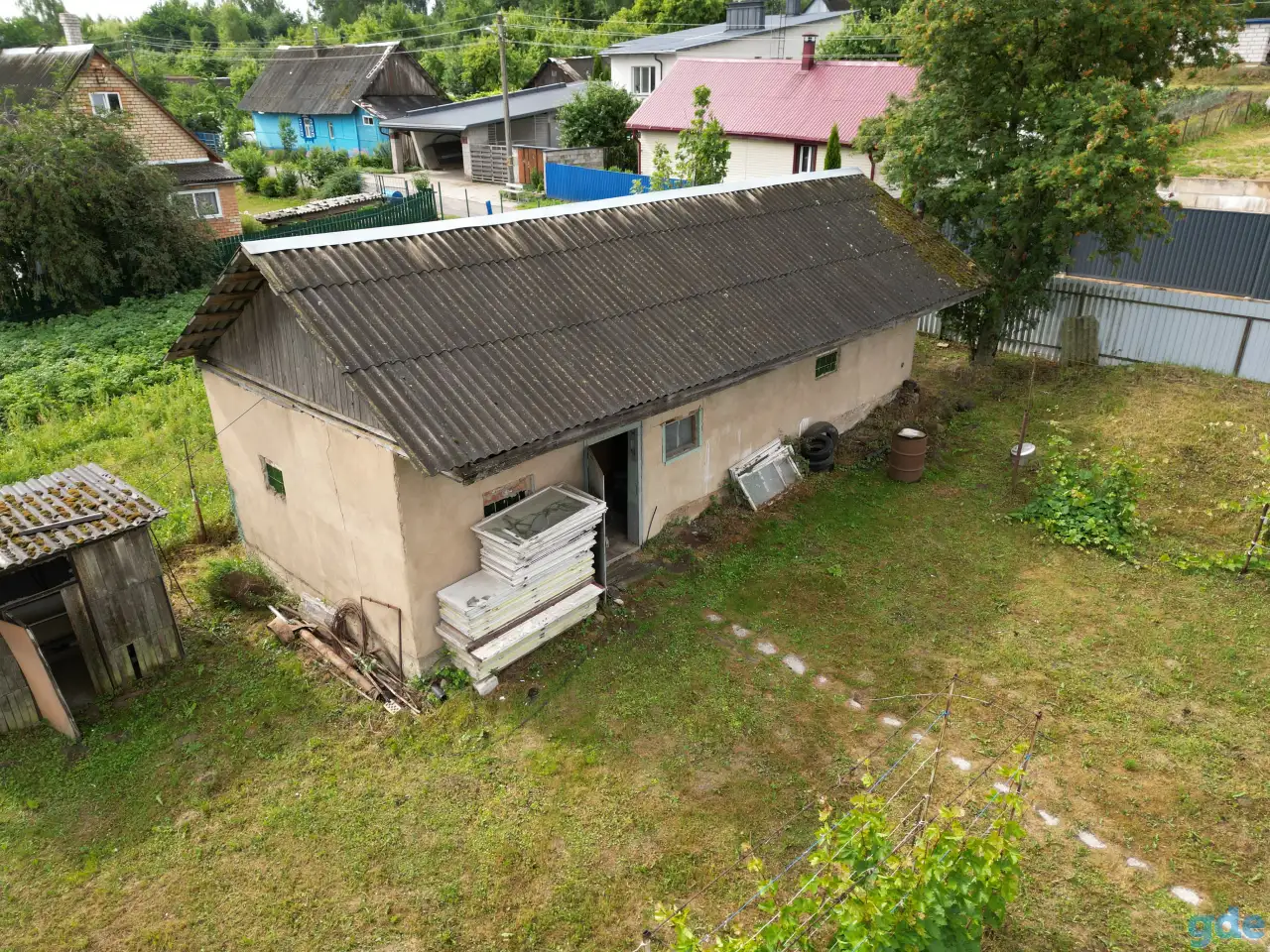 Продается участок 25 соток с домом и гаражом в д.Русиновичи, фотография 15