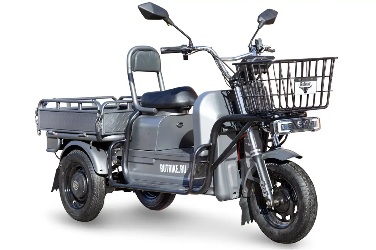 Грузовой электротрицикл rutrike баркас 740 60v1000w, фотография 1