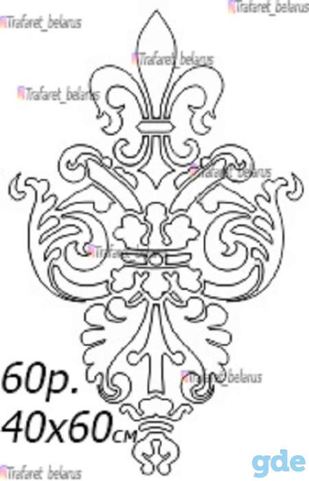 Трафареты для стен, фотография 8