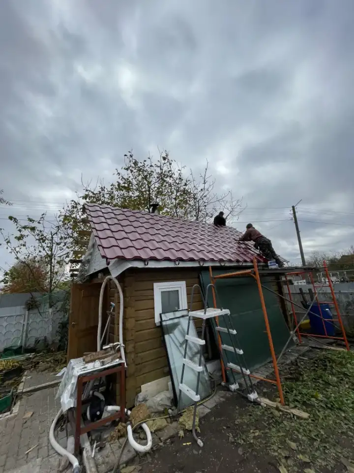 Кровельные работы кровля, монтаж кровли, фотография 7