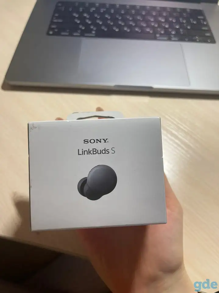 Наушники Sony LinkBuds S WF-LS900N (темно-серый), фотография 1