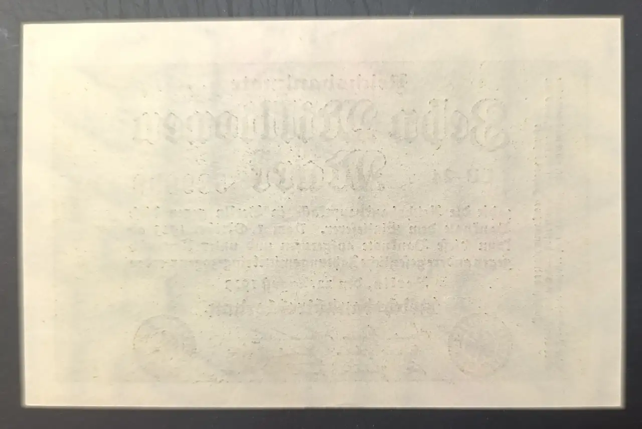 Банкнота 10 миллионов марок 1923 UNC, фотография 2