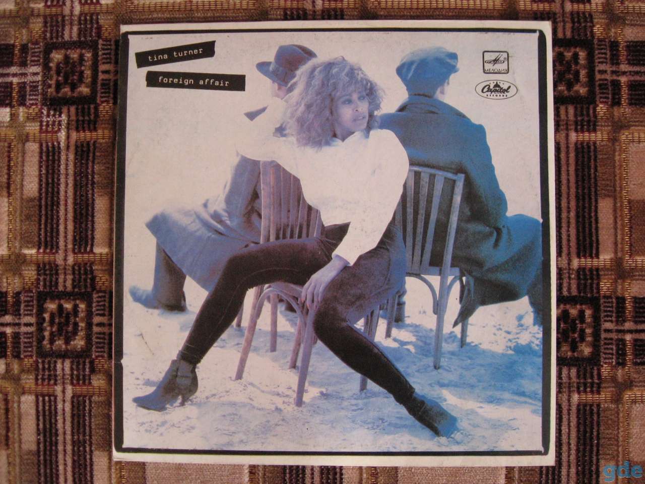 Виниловая пластинка TINA TURNER Foreign Affair, 1990 год, фотография 2