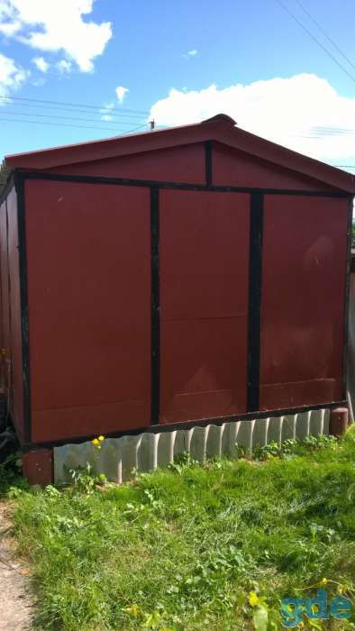 Продам металлический гараж 5х3, старый, фотография 1