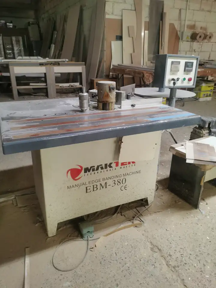 Станок кромкооблицовачный Maktek EBM 380, фотография 1