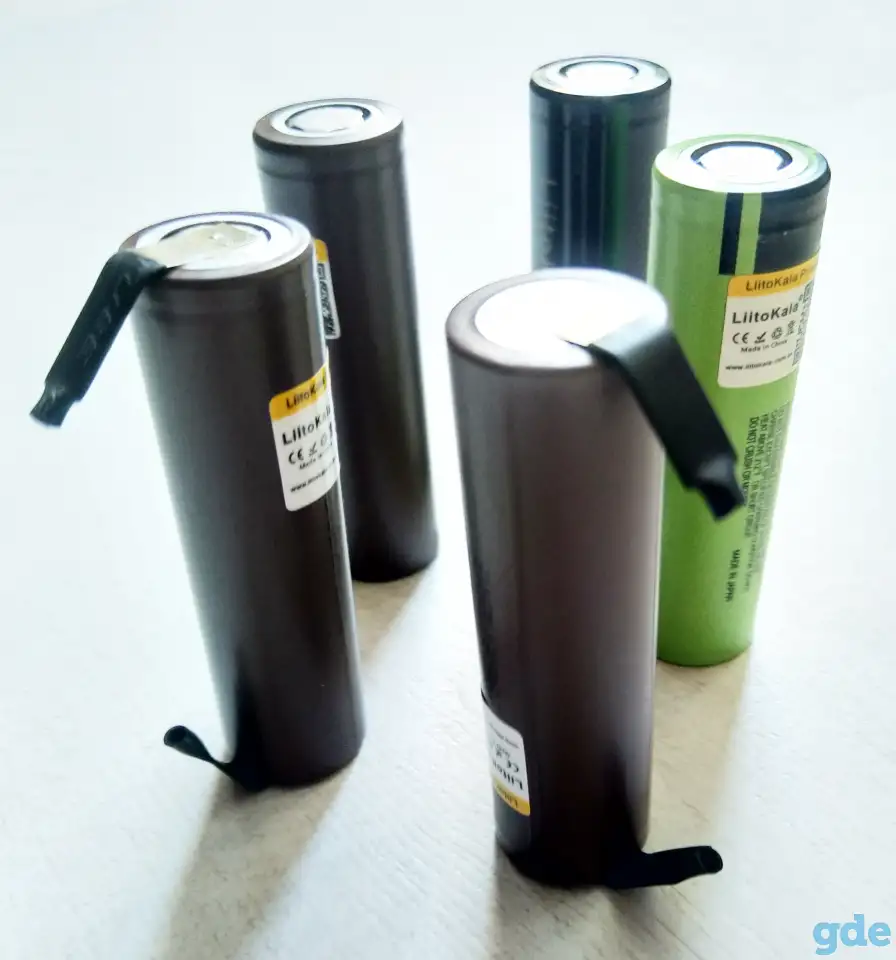 Аккумулятор 18650 lLiitokala HG2 3000mAh высокотоковый Li-Ion и BMS, фотография 3