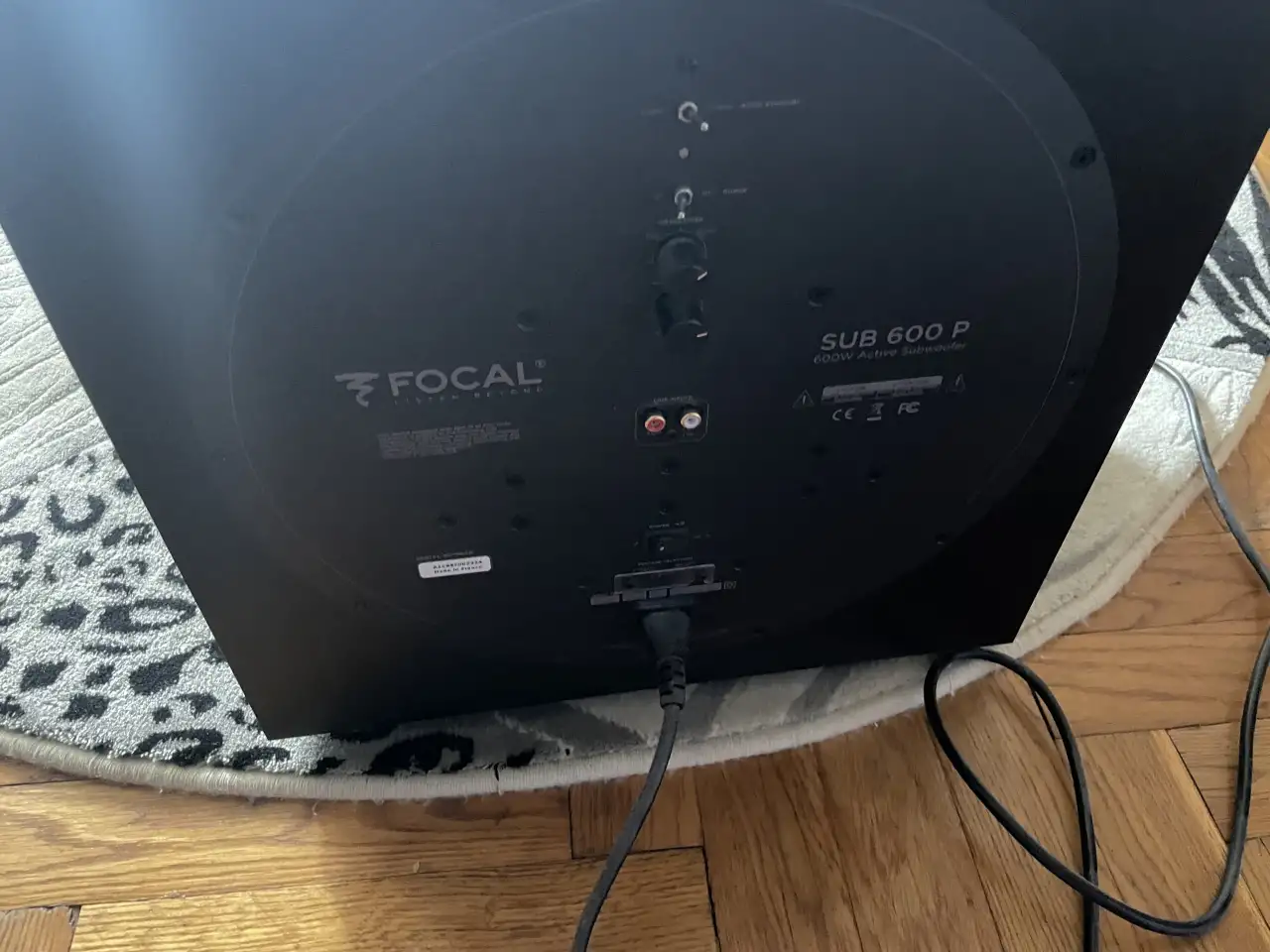 Сабфуфер focal sab 600 p, фотография 11