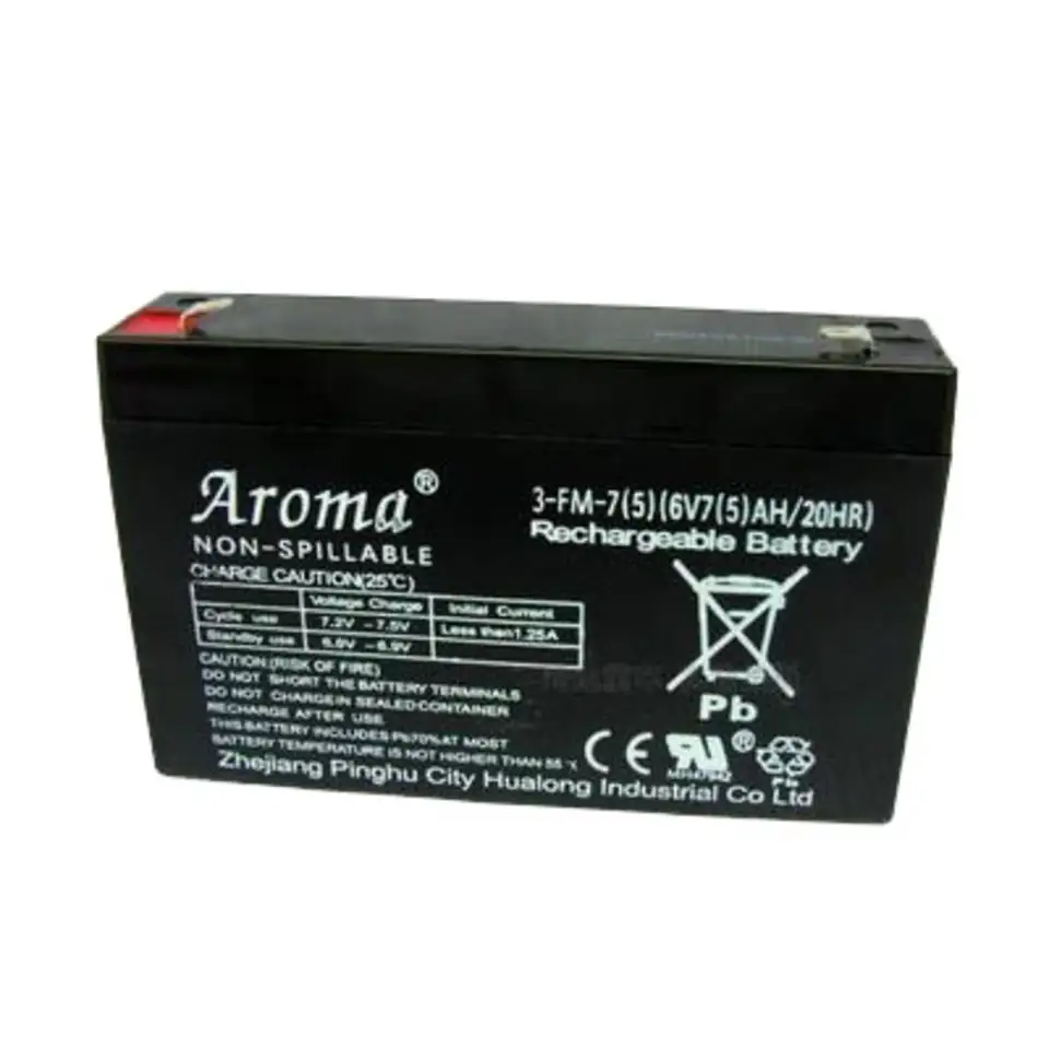 Аккумулятор для детского электромобиля aroma 6v 7ah, фотография 1
