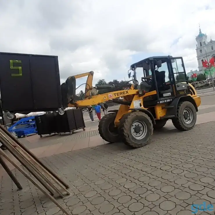 Услуги фронтального мини погрузчика, фотография 1