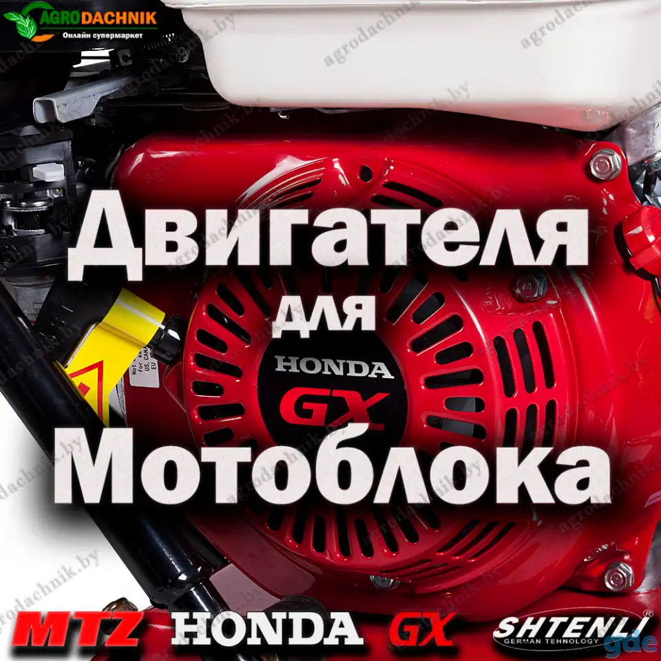 Бензиновые двигатели для мотоблока МТЗ, Shtenli и др., фотография 1