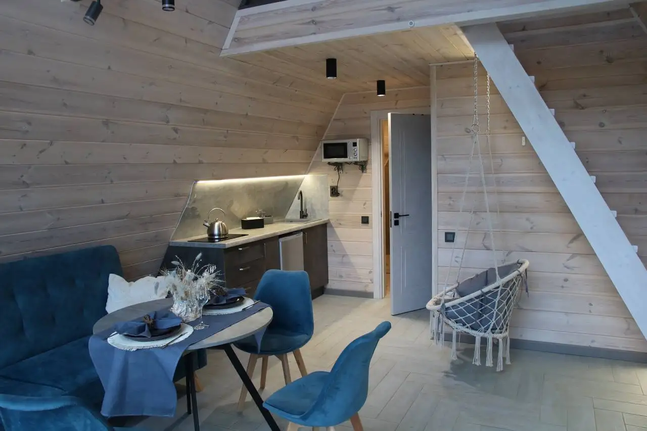 A-frame Gorynycha А-фрейм Горыныча Треугольный дом, фотография 5
