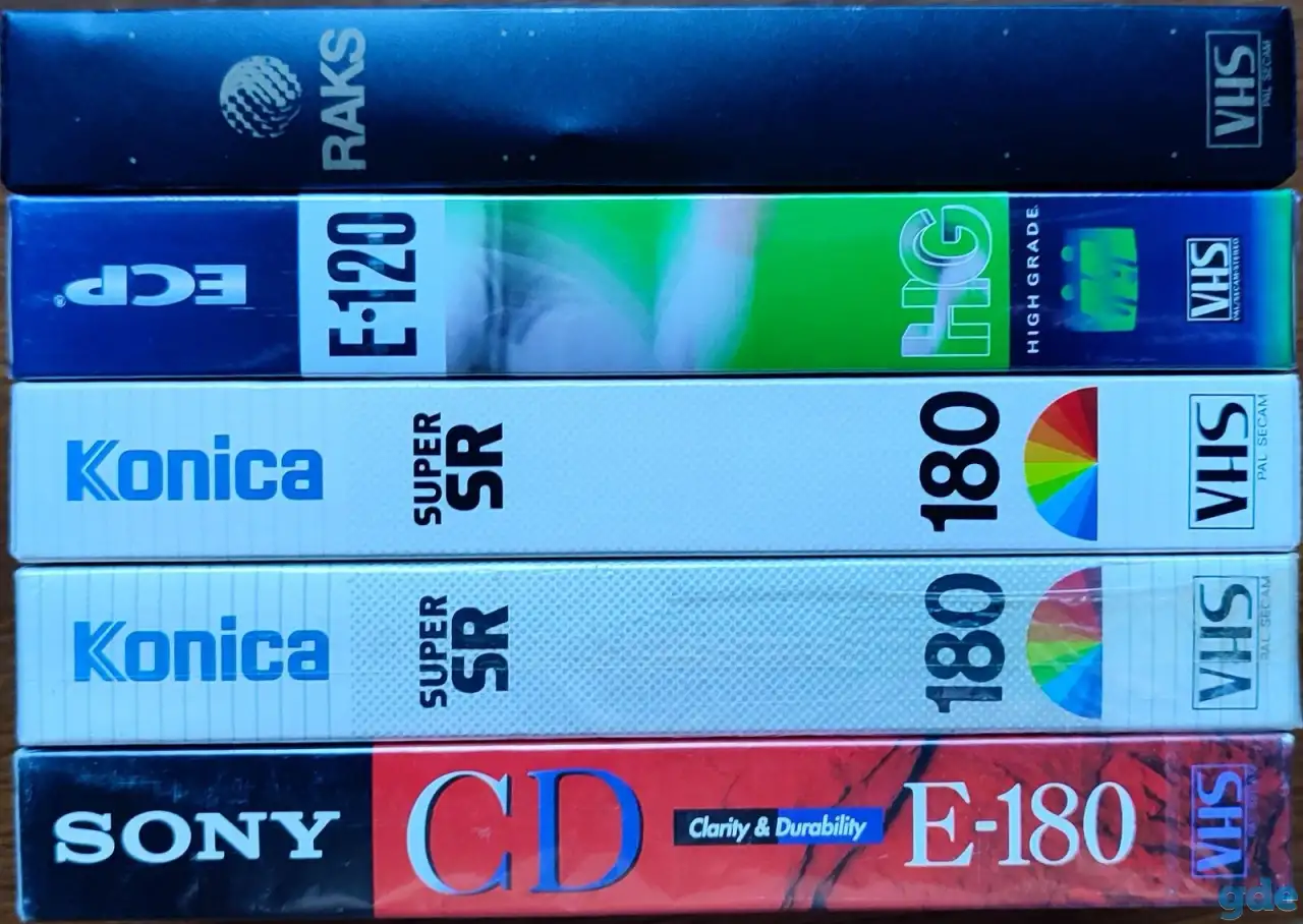 Домашняя коллекция VHS-видеокассет ЛОТ-34, фотография 7