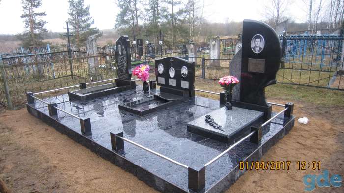 установка памятников и благоустройство могил, фотография 3