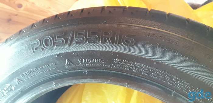 Летняя резина MICHELIN б/у р-р 205/55 R16, фотография 1