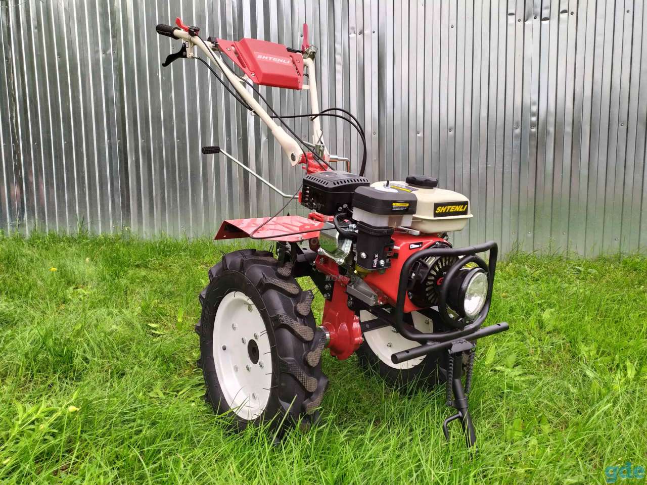 Мотоблок Shtenli 1030P (колеса 6L\12, передачи 3+1,сцепка, фреза, фара), фотография 1